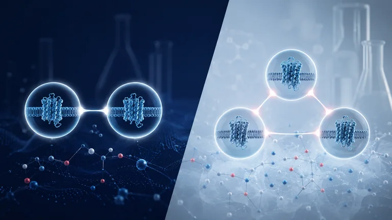 Scientific molecular network visualization for purity and content analysis