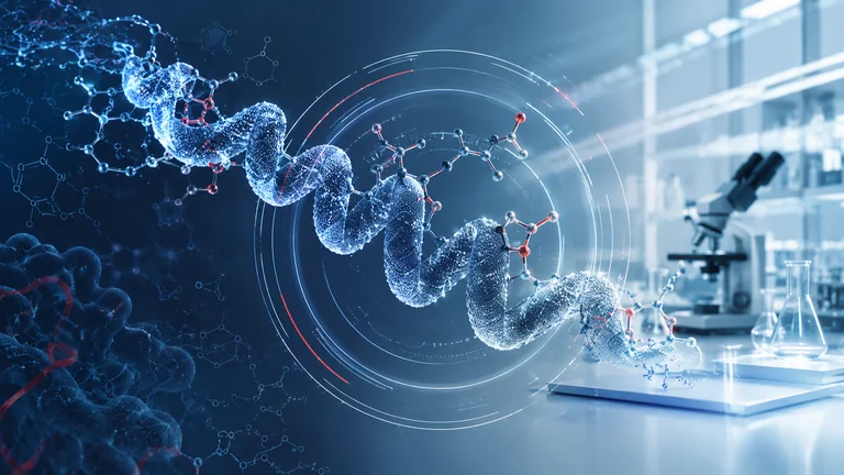 Peptide and receptor pathway visualization in a modern laboratory